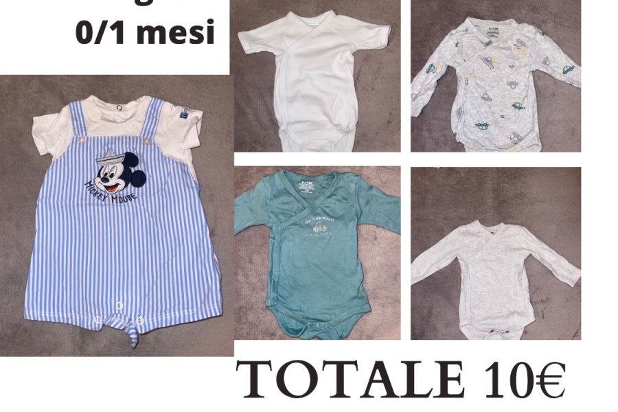 Kinderbekleidung 0/1 monate 10€ - Bild 1