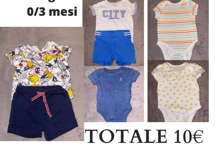 Kinderbekleidung 0/3 monate 10€ - Bild 1