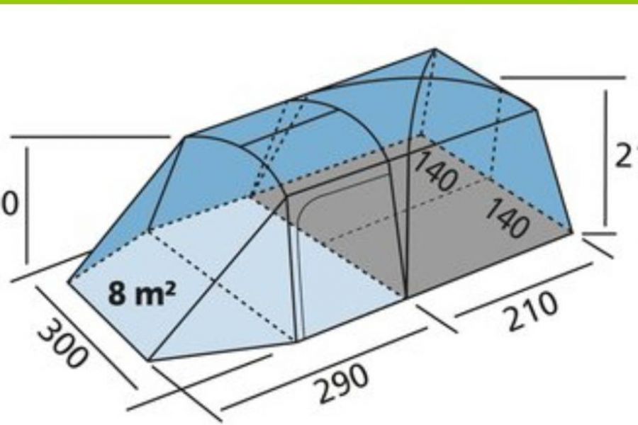 Tenda Brunner 4/5 posti - Bild 1