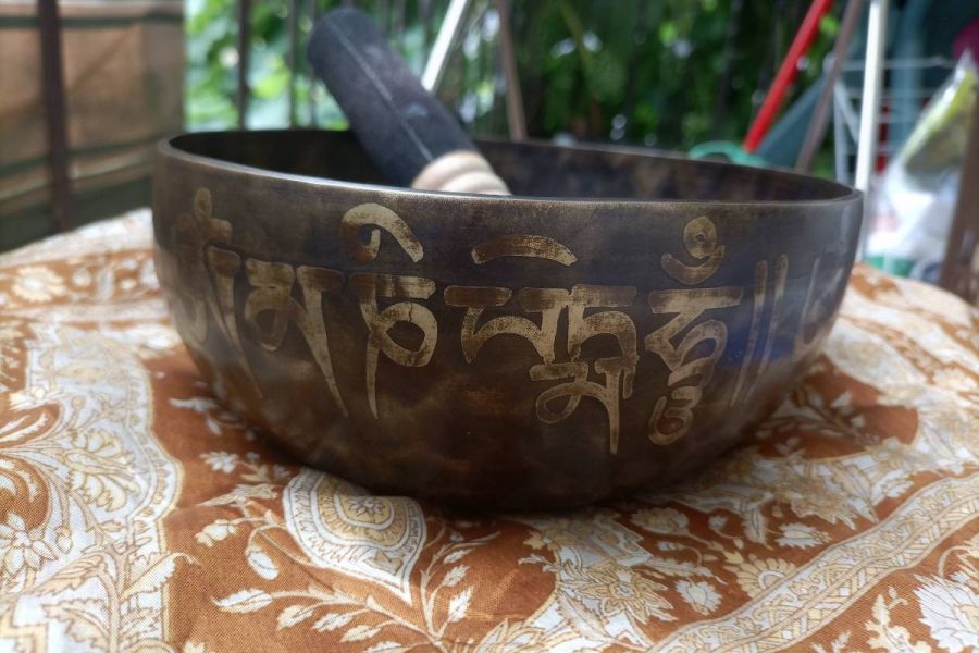 Klangschale handgemacht in Nepal - Bild 3