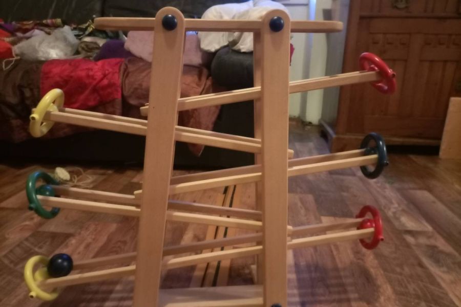 Holz-Kegelbahn - Bild 1