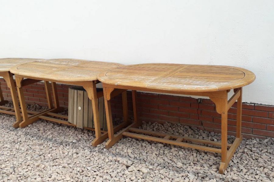 Teakholz Tische - Bild 1