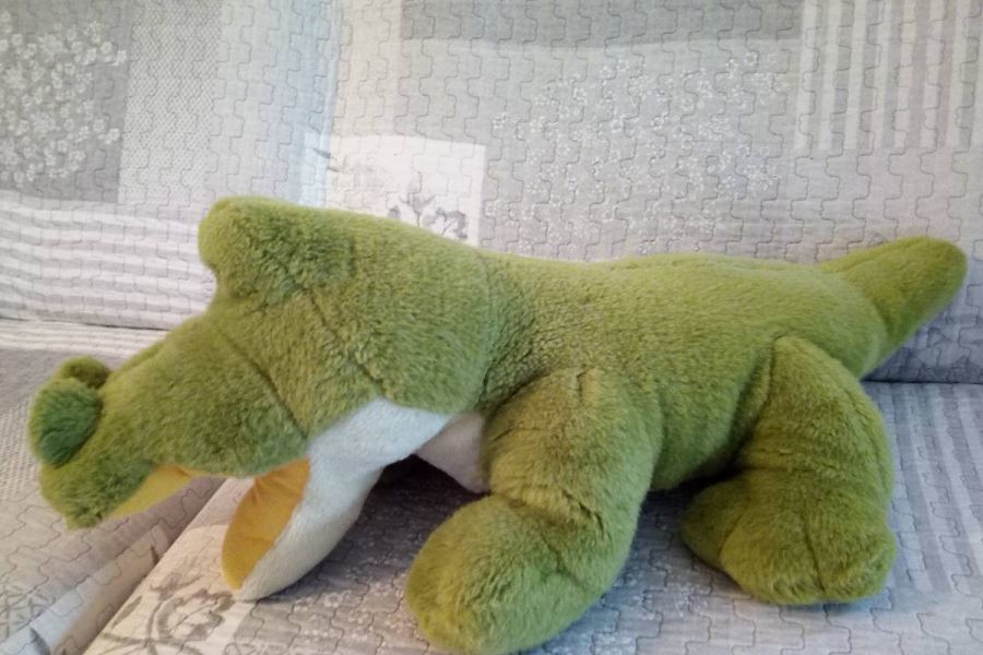 Stofftier Kuscheltier Krokodil - Bild 3