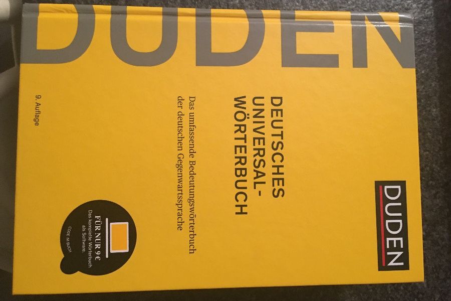 Wörterbuch Duden - Bild 1