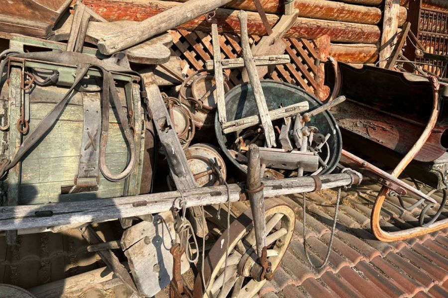 Sammlung an antiken Geräten und Werkzeugen zu verkaufen - Bild 5