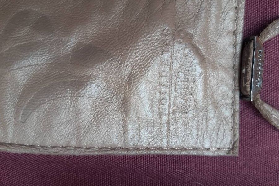 Ledermantel beige Glattleder - Bild 2