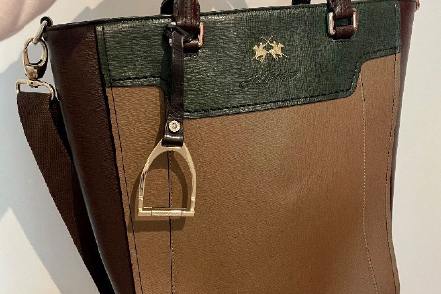 La Martina Handtasche mit Trageriehmen - Bild 1