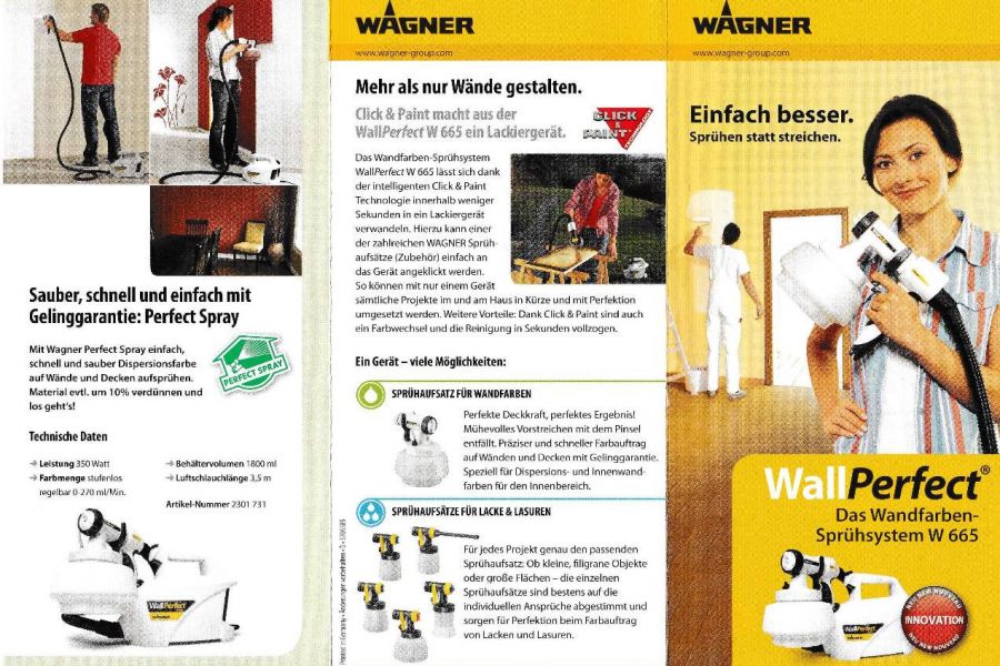 Farbsprühsystem WAGNER WallPerfect W665 - Bild 3