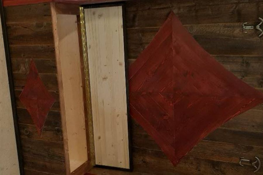 Garderobe aus Altholz - Bild 1