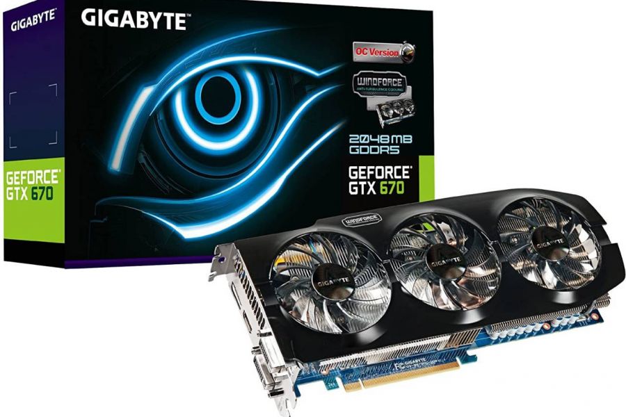 Grafikkarte Gigabyte NVIDIA GeForce GTX 670 OC - Bild 1