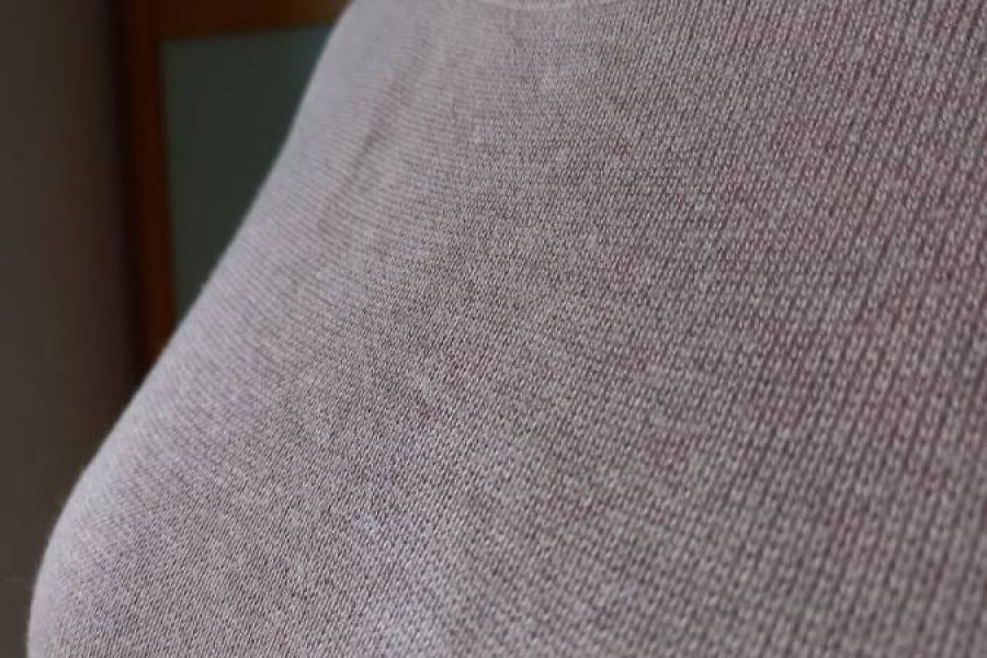 ESPRIT Organic Strickkleid altrosa Gr M DE 38 / IT 44 - WIE NEU - Bild 3