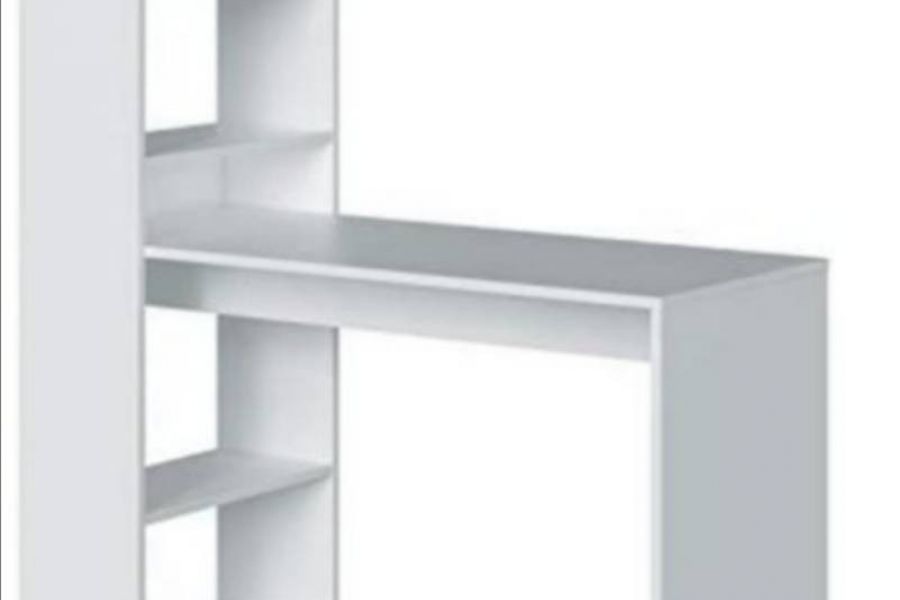 Scrivania con scaffalatura 144x120x52cm - Bild 1