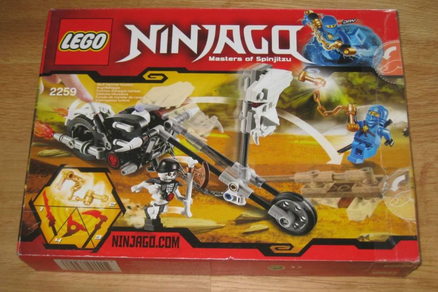 Lego Ninjago Skelett Chopper 2259 SAMMLERTÜCK - Bild 2