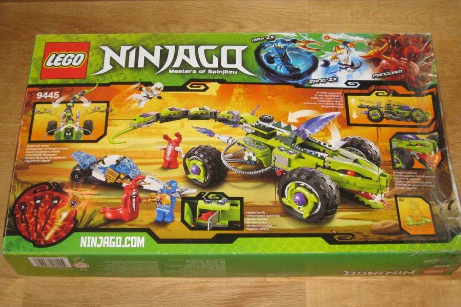 Lego Ninjago Fangpyre Truck Ambush 9445 SAMMLERTÜCK - Bild 2