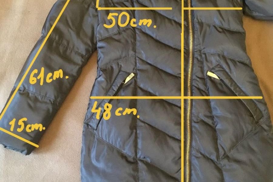 Damenmantel-Jacke mit Pelzkragen - Bild 5