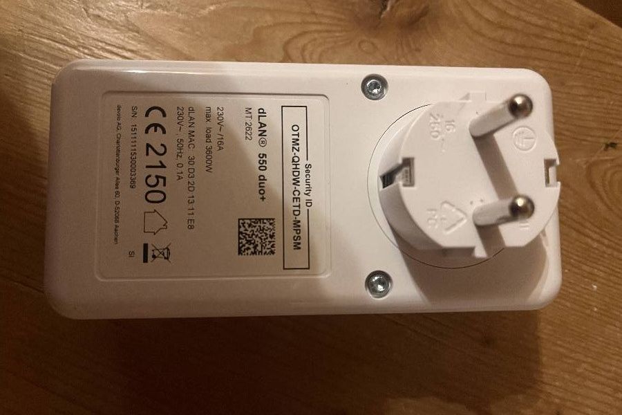 devolo dLAN 550 duo+ Internet aus der Steckdose ohne Kabel zu verlegen - Bild 2