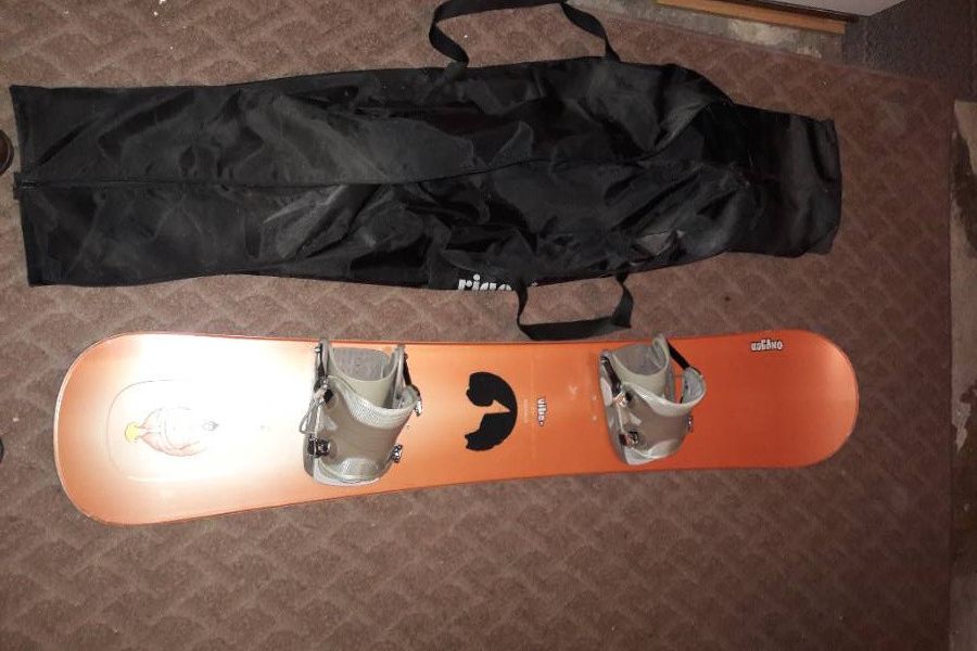 Snowboard+Bindung+Tasche - Bild 1