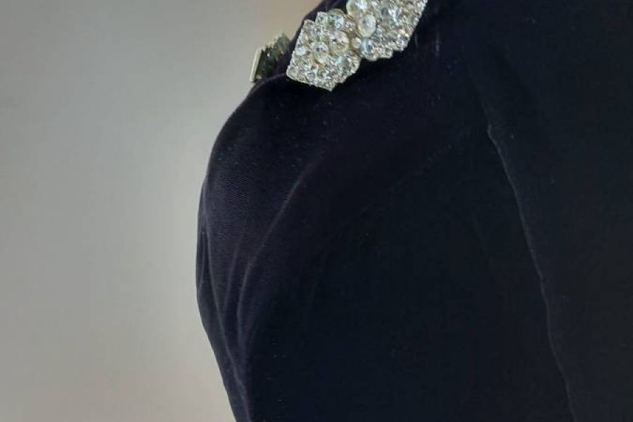 HOLLYWOOD NITES wunderschönes Ballkleid S (DE36/ IT 42) - WIE NEU - Bild 3