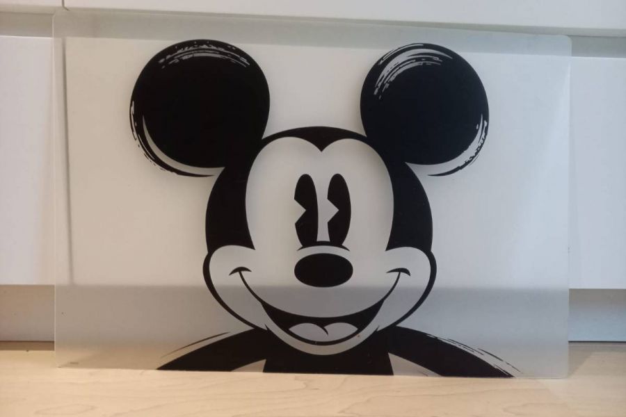 2x Tischset Mickey Mouse - WIE NEU - Bild 1