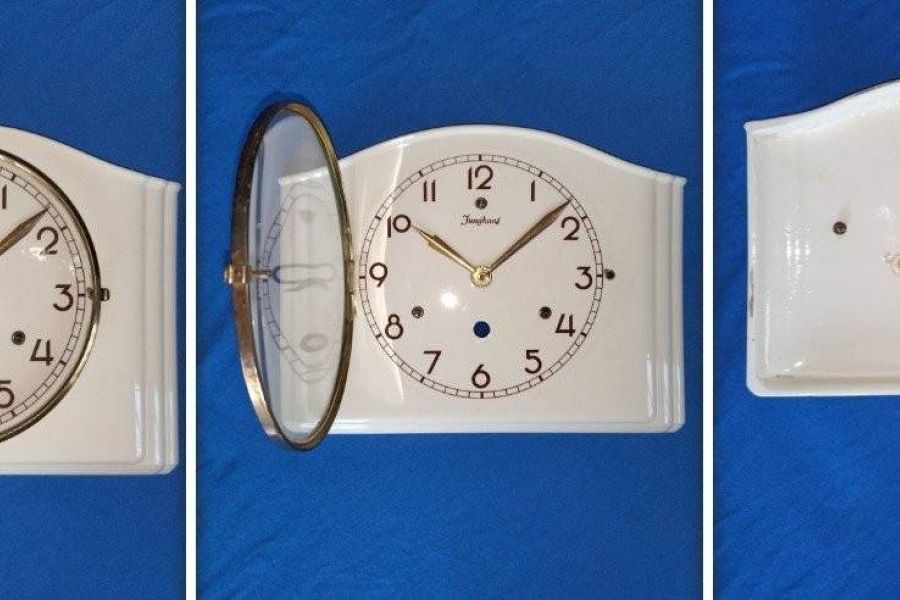 Alte JUNGHANS-Uhr ohne Uhrwerk - Bild 1