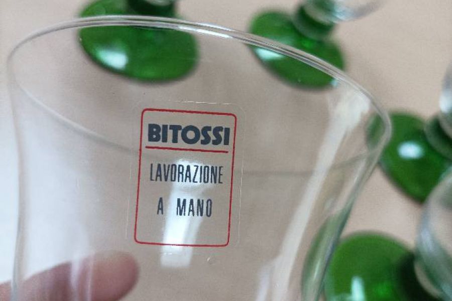 Vintage Bitossi Gläser neu 6 St - Bild 2