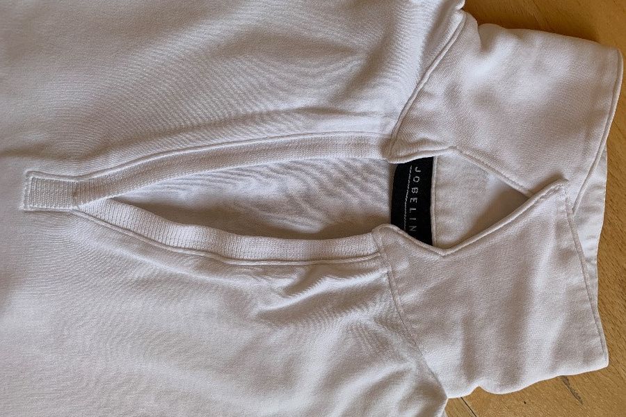 Weiße dreiviertel Shirts - Bild 2