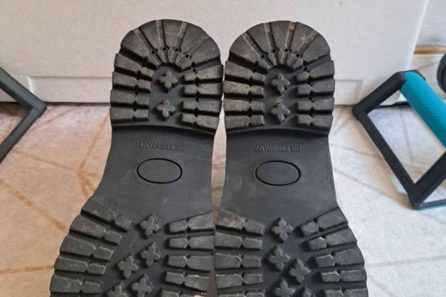 Herrenschuhe echt Leder Öl Resistent+Stahlkappe s - Bild 5