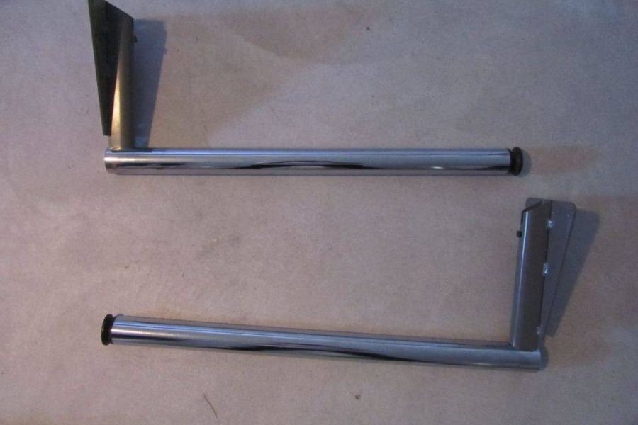 Metallbeine 4er Set. Stabile Stahlbeine für Tisch oder Schreibtisch - Bild 1