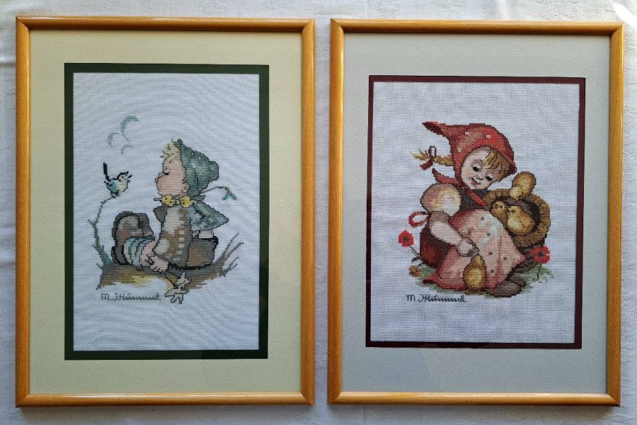 Hummel-Kreuzstichbilder, 32 x 42 cm - Bild 1