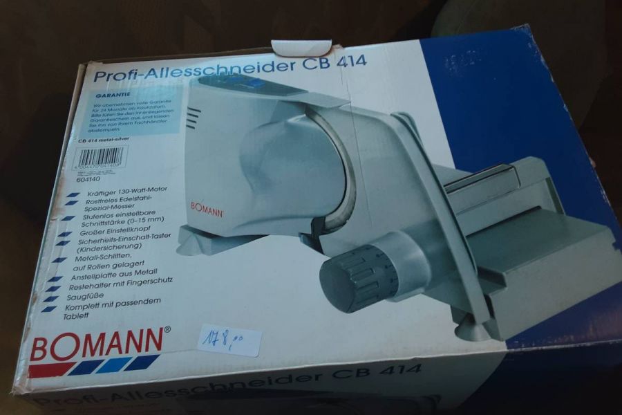 Schneidemaschine BOMANN CB 414 - Bild 2