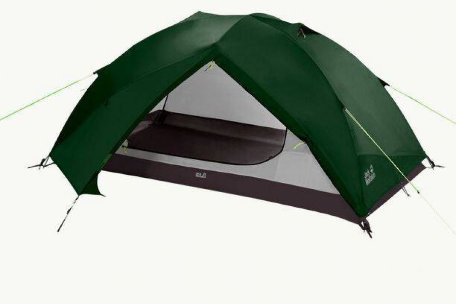Zelt Jack Wolfskin Skyrocket II Dome grün brandneu - Bild 1