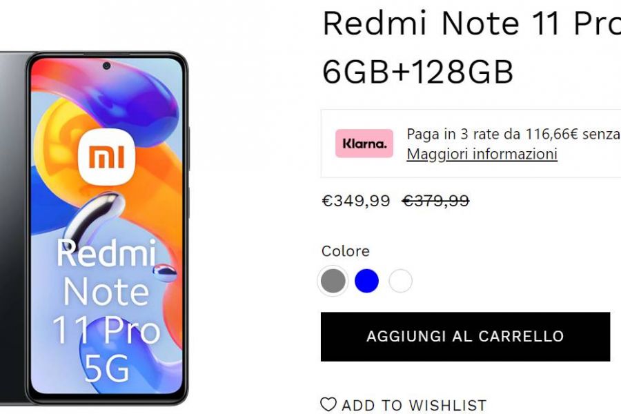 XIAOMI Redmi Note 11Pro 6GB Ram 128GB Rom 5G grey - Bild 1