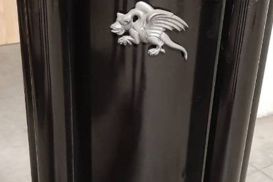 Stufa a  segatura  anni 50 - Bild 2