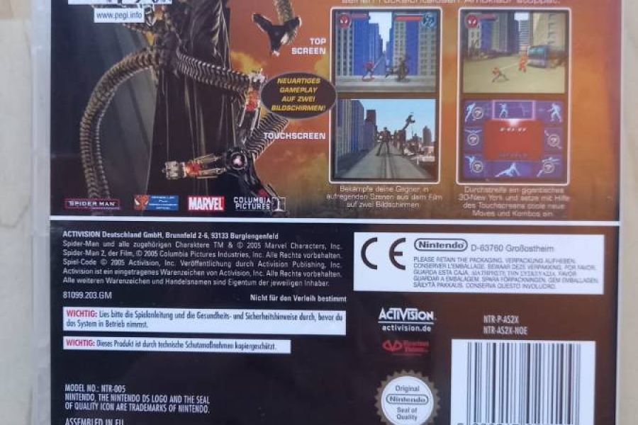 Spiderman 2 Nintendo DS – Wie Neu - Bild 2
