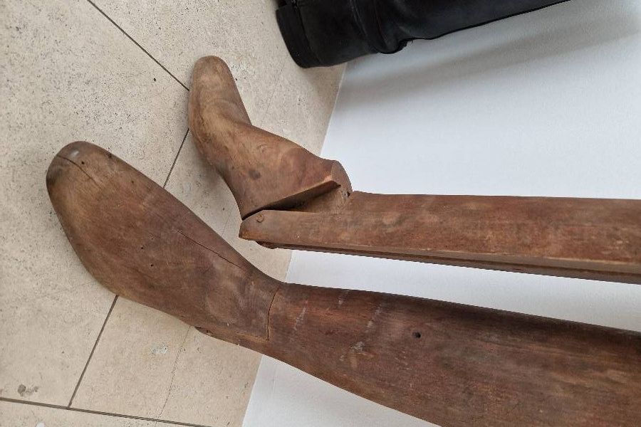Lederstiefel mit Schuhspanner - Bild 2