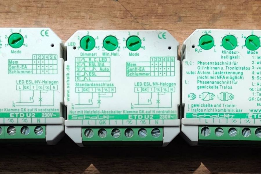Schalk Dimmer 230V ETDU2 - Bild 1