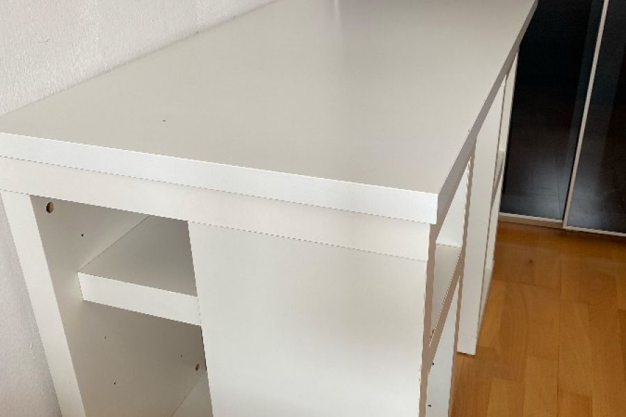 Schreibtisch Ikea weiß - Bild 2