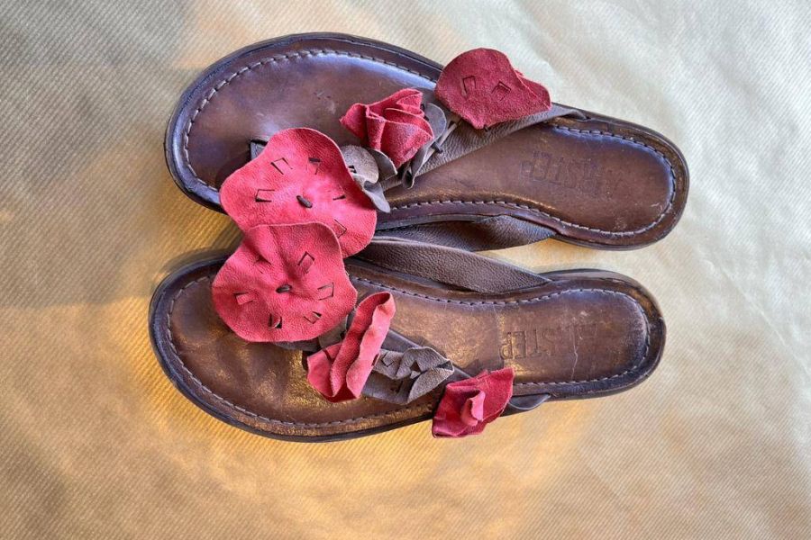 AIRSTEP Zehensandale Flipflop Leder 38 - Bild 1