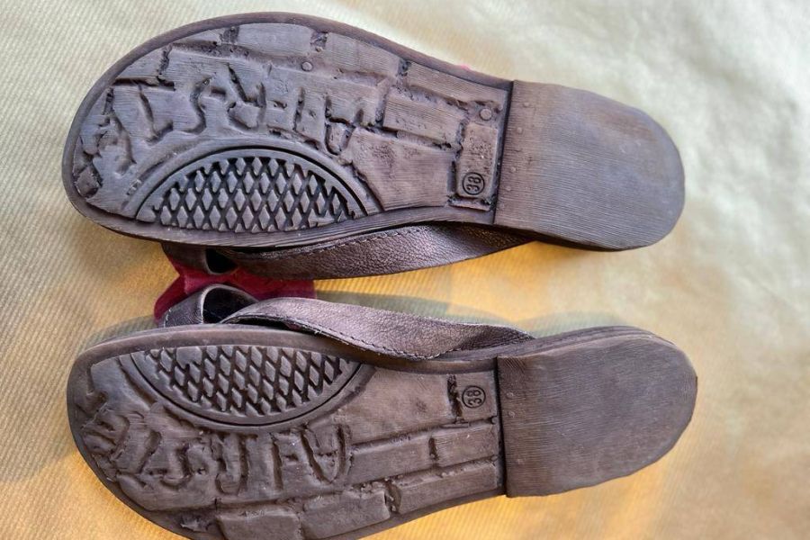 AIRSTEP Zehensandale Flipflop Leder 38 - Bild 4