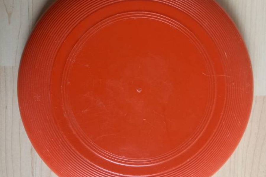 Rote Frisbee WIE NEU - Bild 2