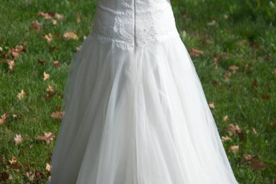 Brautkleid Größe 36/38 - Bild 2