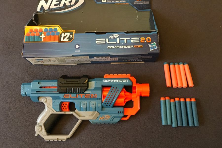 Schießspielzeug NERF ELITE 2.0 COMMANDER RD 6, OVP - Bild 2