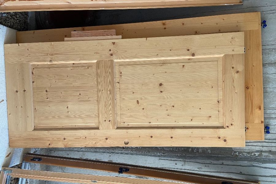Verkaufe Schiebetüren aus Holz - Bild 1