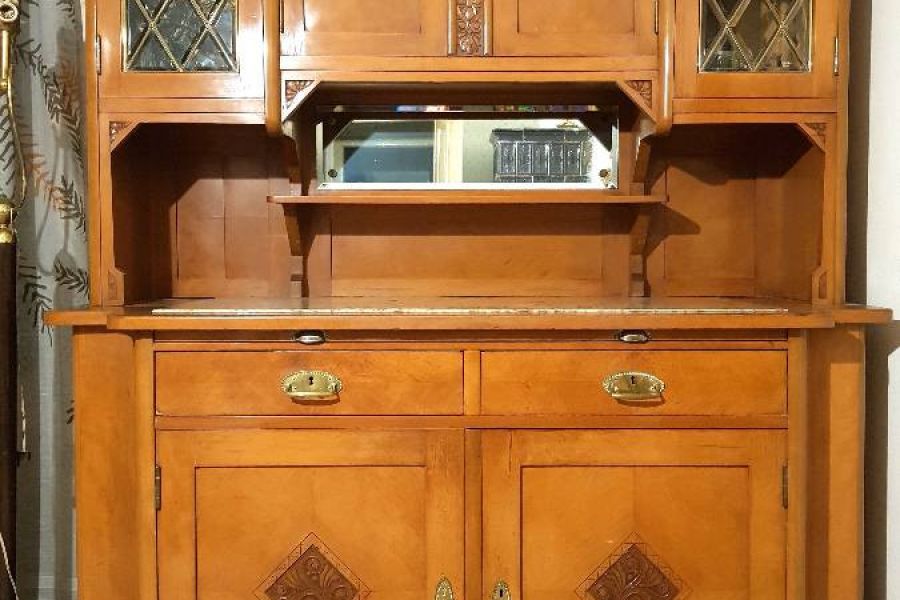 Aufsatzschrank Jugendstil - Bild 1