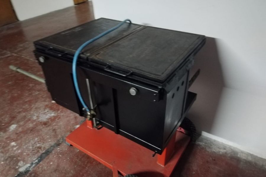 Grill Gas und Holz - Bild 4