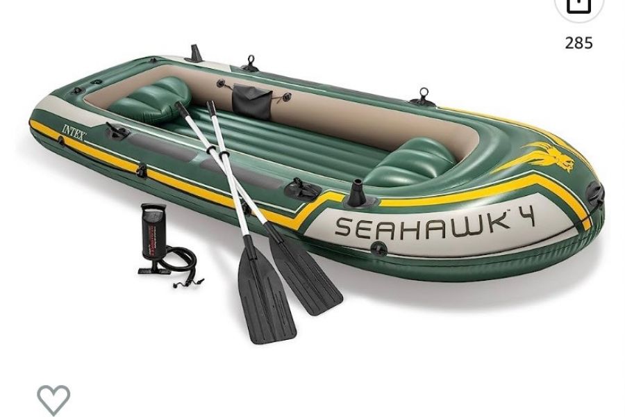 Verkaufe Gummiboot Intex Seahawk 4 - Bild 1