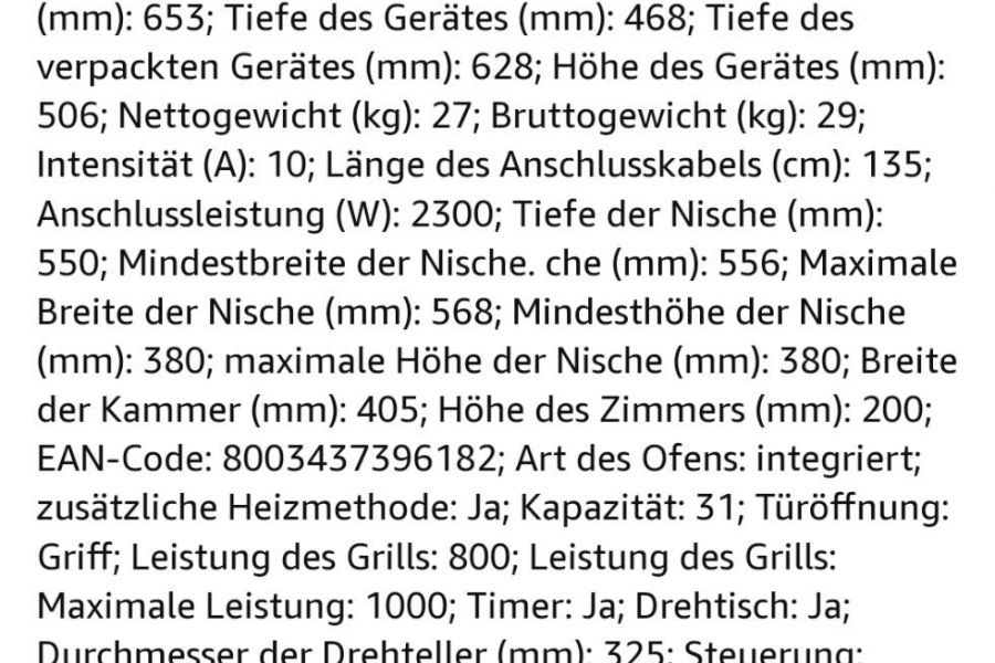 Einbau-Mikrowelle mit Grillfunktion Whirlpool - Bild 2