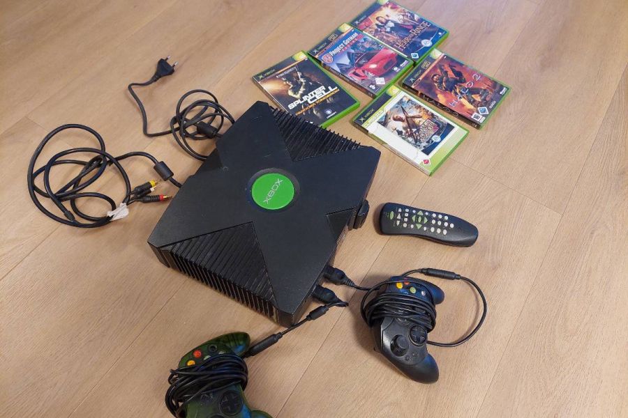 Microsoft X Box Schwarz - Bild 1