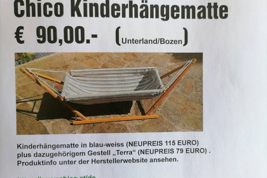 Hängematte Baby/Kleinkind - Bild 1