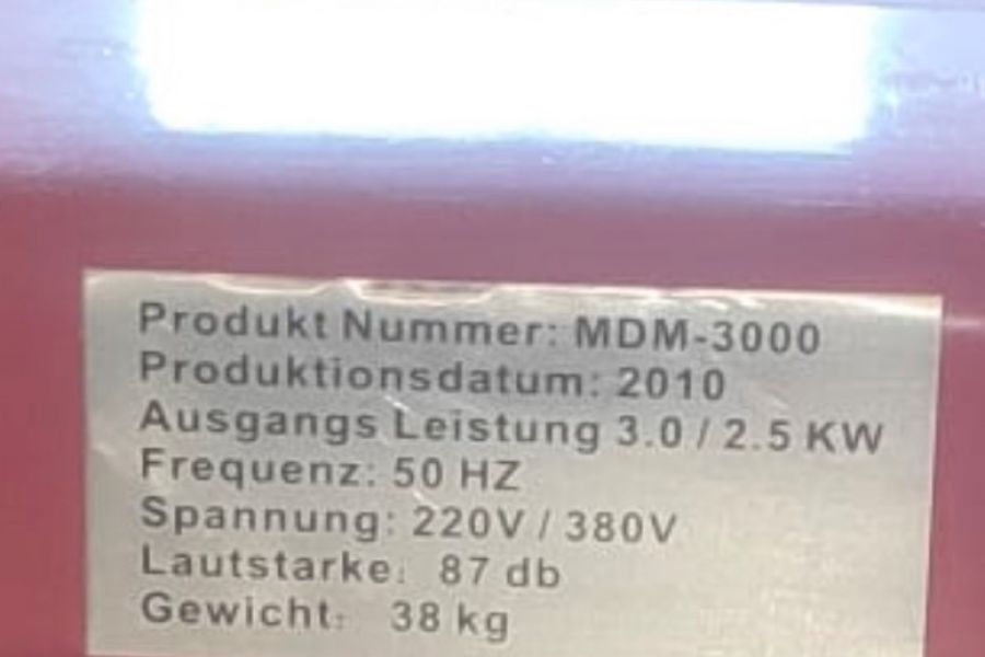 Benzingenerator zu verkaufen - Bild 1